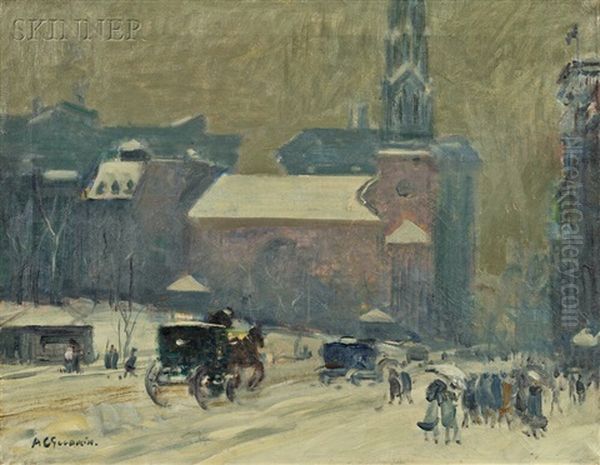 Park Street Church by Arthur Clifton Goodwin