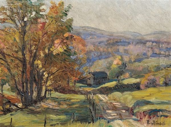 Autumn Landscape Oil Painting by Philip Russell Goodwin