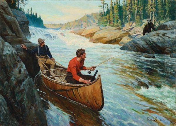 The Call Of The Wild Oil Painting by Philip Russell Goodwin