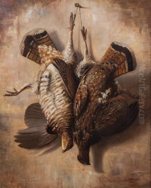 Ruffed Grouse Oil Painting by Richard La Barre Goodwin