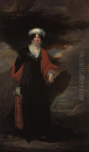 Portrait Of Hon. Margaret Euphemia Janet Charlotte...of Gask Oil Painting by John Watson Gordon