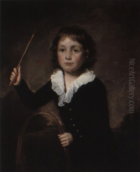 Portrait Of A Young Boy Oil Painting by John Watson Gordon