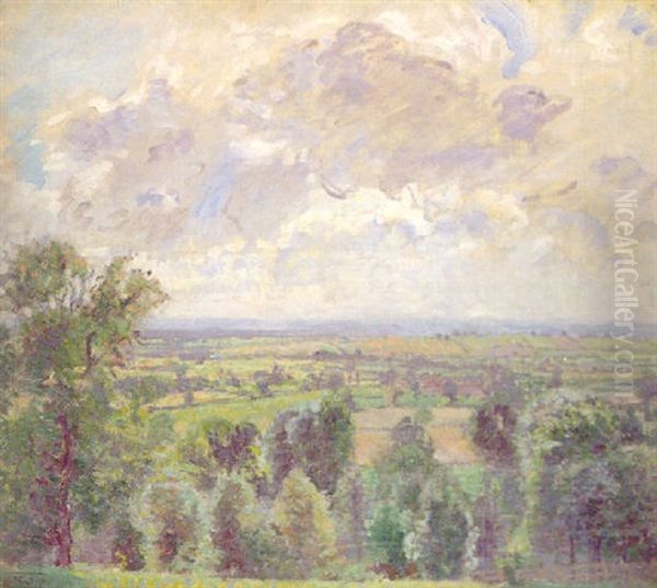 In Somerset Oil Painting by Spencer Frederick Gore