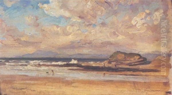 Bundoran, Donegal Bay Oil Painting by William Crampton Gore