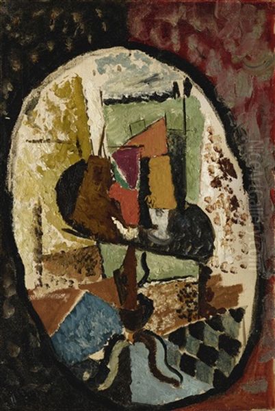 Cubist Still Life Oil Painting by Arshile Gorky