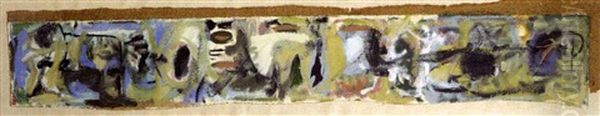 Frieze Oil Painting by Arshile Gorky