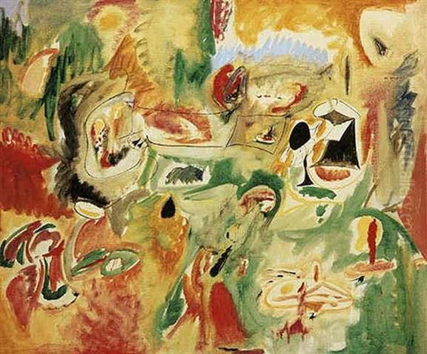 Year After Year Oil Painting by Arshile Gorky