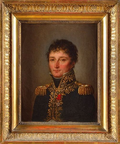 Portrait Du General Jean Pierre Baron Baillod, En Uniforme De General De Brigade, Portant L