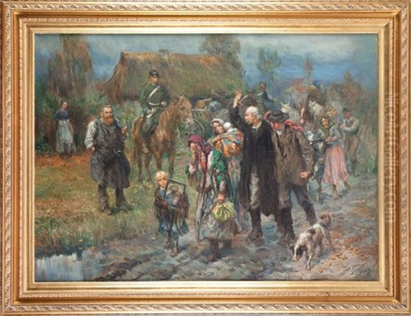 Rugi Pruskie Oil Painting by Konstanty Gorski (Gorski)