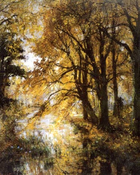 Herfst Oil Painting by Pieter Gorus