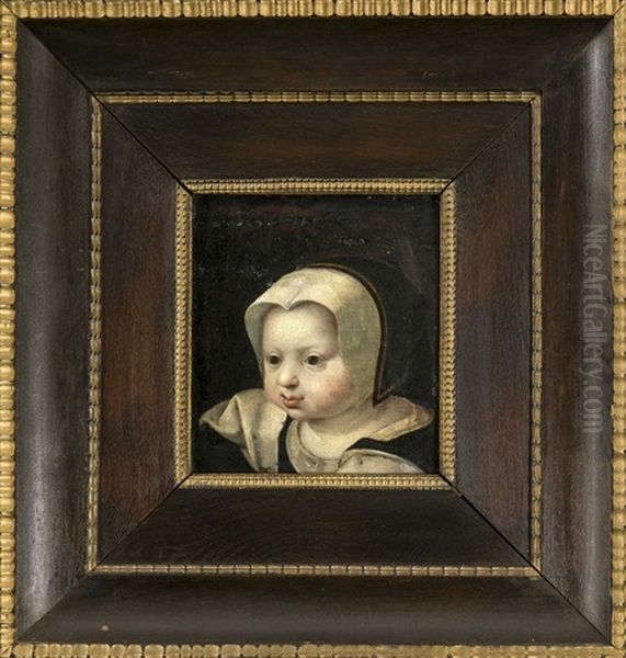 Die Drei Kinder Des Konigs Christian Ii. Von Danemark Oil Painting by Jan Gossaert