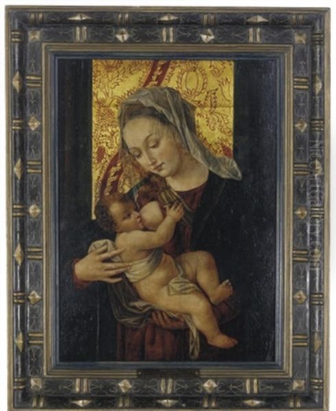 The Virgin And Child Oil Painting by Jan Gossaert