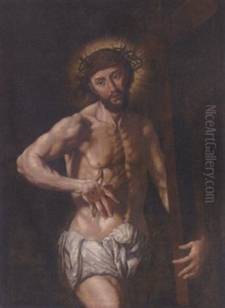 Christ The Redeemer Oil Painting by Jan Gossaert