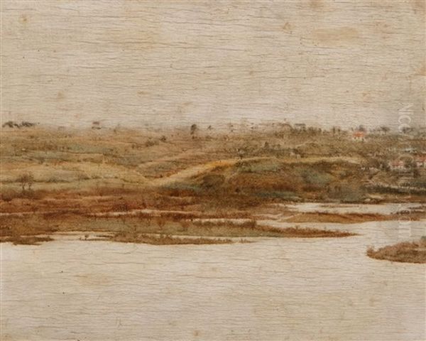 Widok Na Wojszyn Oil Painting by Jan Gotard