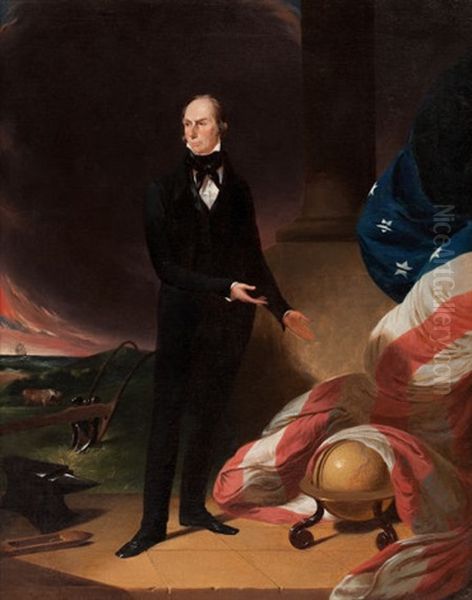 Henry Clay (after John Neagle) Oil Painting by Walter G. Gould