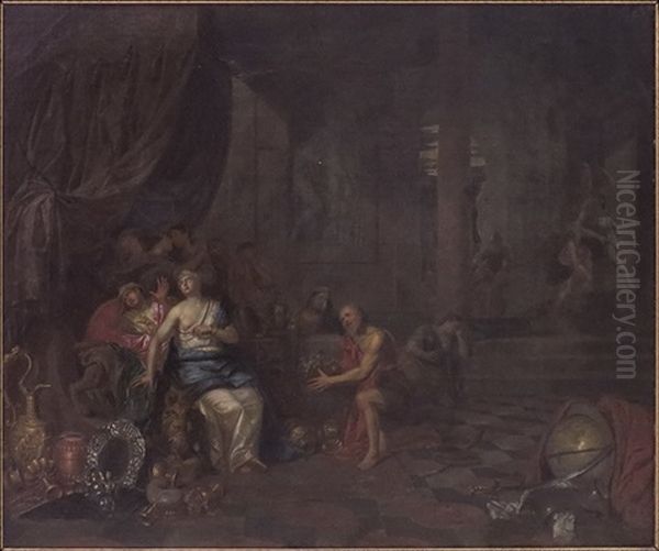 The Death Of Cleopatra by Hendrik Govaerts