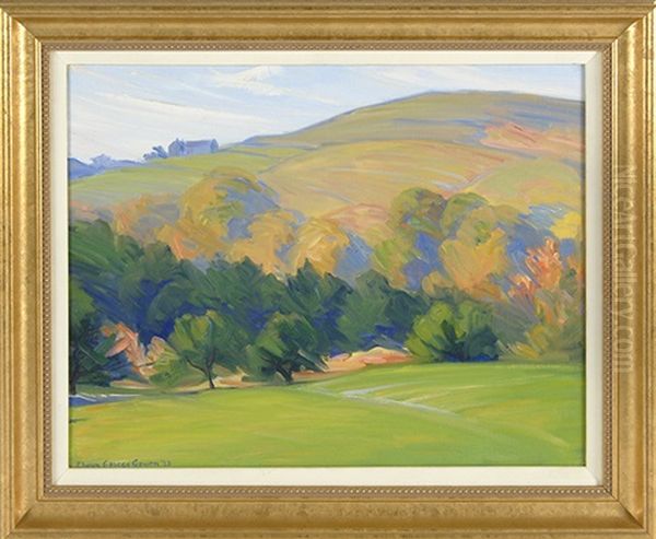 Blood Hill Ashby, Ma 11.22.33 Oil Painting by Elwyn George Gowen