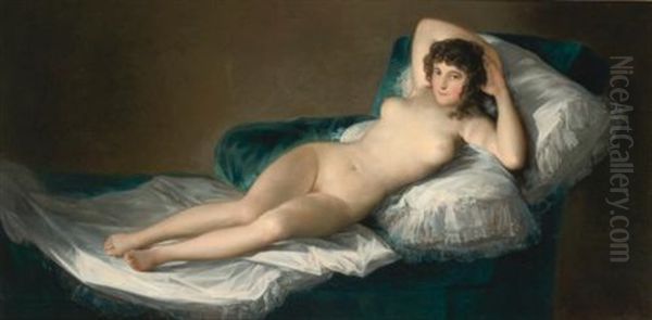 Maja Desnuda (the Naked Maja) Oil Painting by Francisco Goya