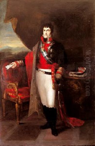 Retrato De Fernando Vii Oil Painting by Francisco Goya