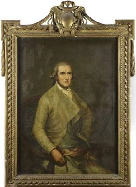 Portrait De Francisco Bayeu Oil Painting by Francisco Goya