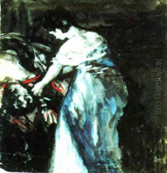 Judith And Holofernes Oil Painting by Francisco Goya