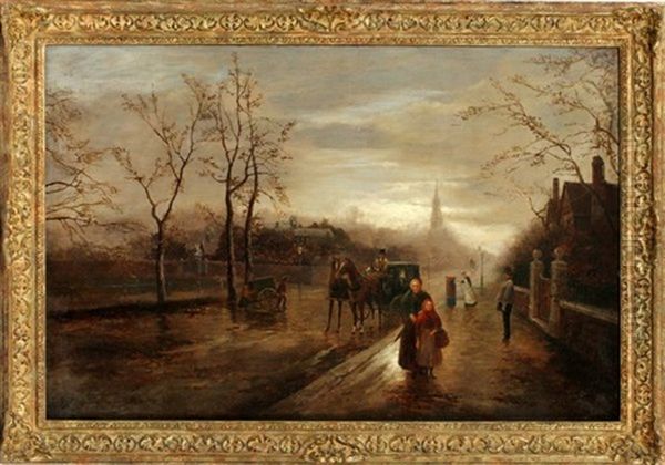 Landscape Oil Painting by James Walter Gozzard