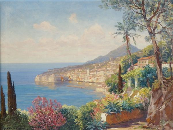 Ragusa Oil Painting by Peter Grabwinkler