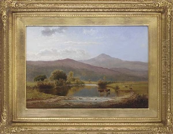 Morning At Capel Curig, North Wales Oil Painting by James Edward Grace