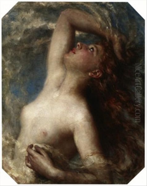 Allegorie Des Windes Oil Painting by Gustave Graef