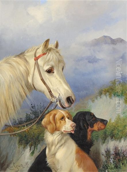 The Laird's Favourites Oil Painting by Colin Graeme