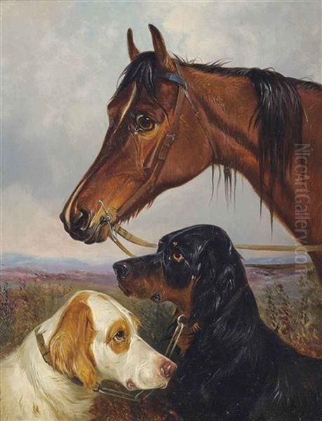 Shooting Companions Oil Painting by Colin Graeme