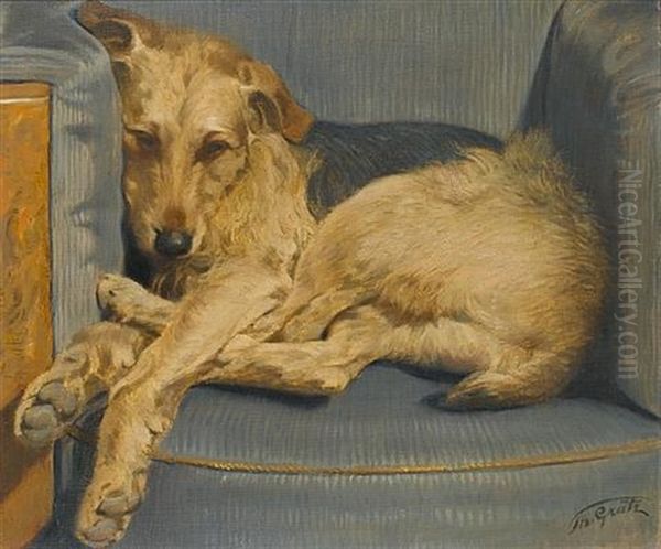 At Rest Oil Painting by Theodor Graetz