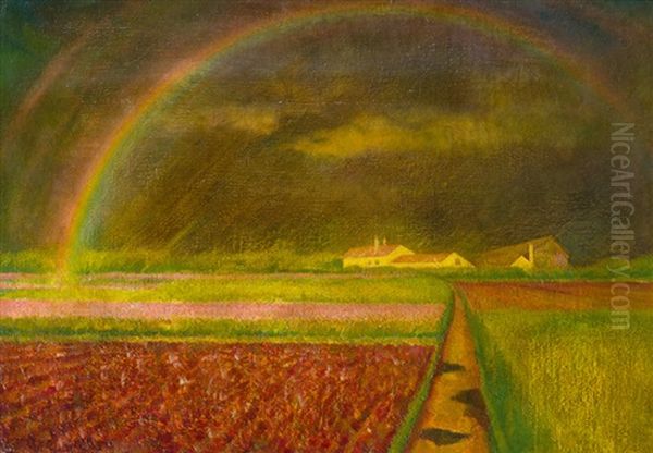 Regenbogen Oil Painting by Ludwig Ferdinand Graf