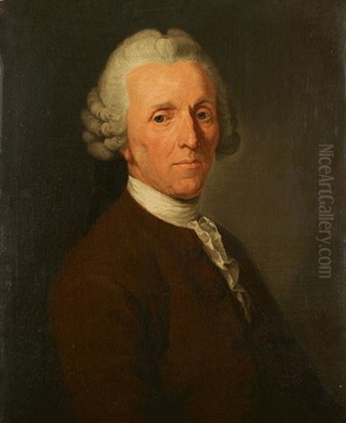 Bildnis Christian Furchtegott Gellert Oil Painting by Anton Graff