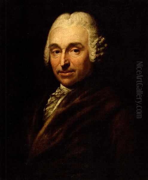 Bildnis Des Johann Gottlob Quandt Oil Painting by Anton Graff