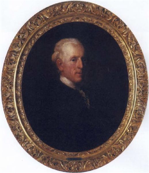 Bildnis Von Julius Christian Von Schauroth Oil Painting by Anton Graff