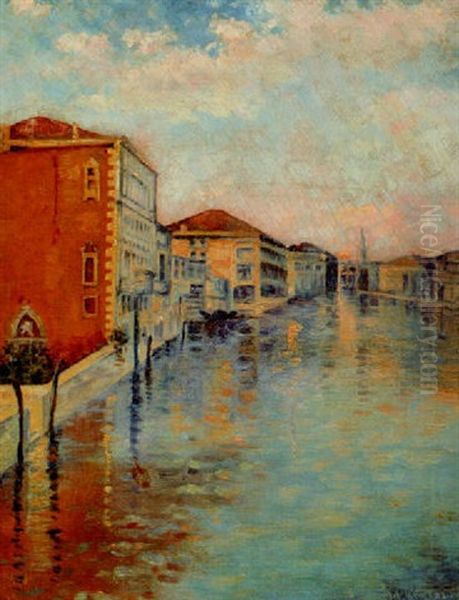 Venice Oil Painting by Robert Wadsworth Grafton