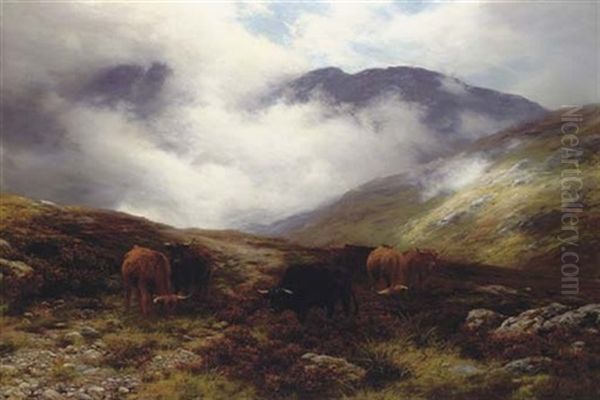 A Passing Storm Oil Painting by Peter Graham