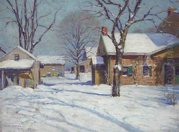 Old House, New Jersey Oil Painting by Robert Alexander Graham