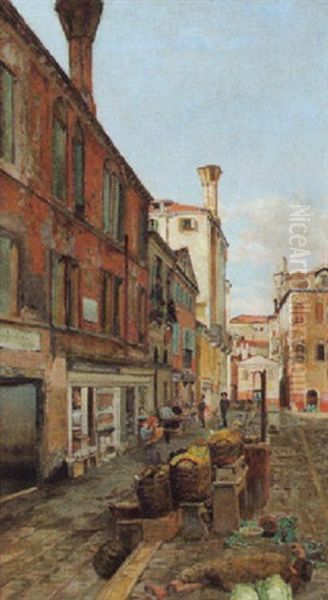 Motiv Aus Venedig Oil Painting by William Graham