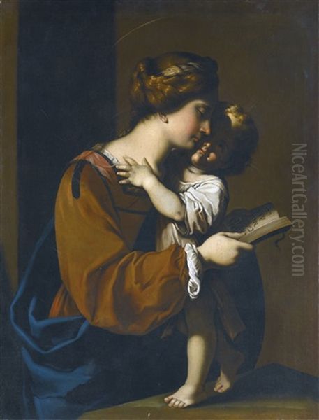 The Madonna And Child Oil Painting by Antiveduto Grammatica