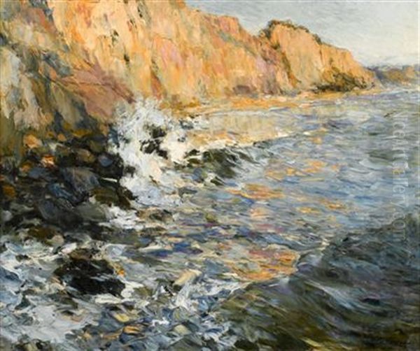 Santa Monica, California Oil Painting by Luis Graner y Arrufi