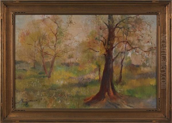 Landscape Oil Painting by Luis Graner y Arrufi