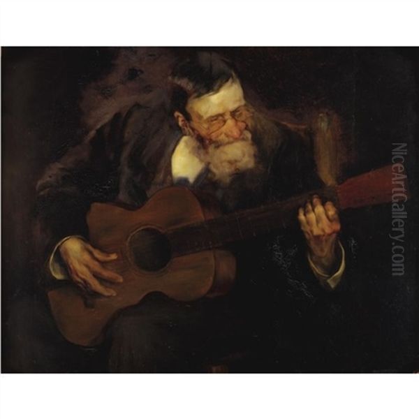 El Guitarrista (the Guitar Player) by Luis Graner y Arrufi