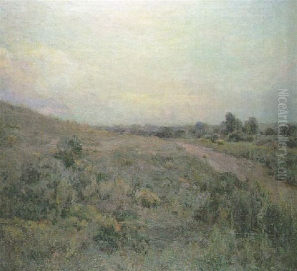 Paisaje Castellano Oil Painting by Luis Graner y Arrufi