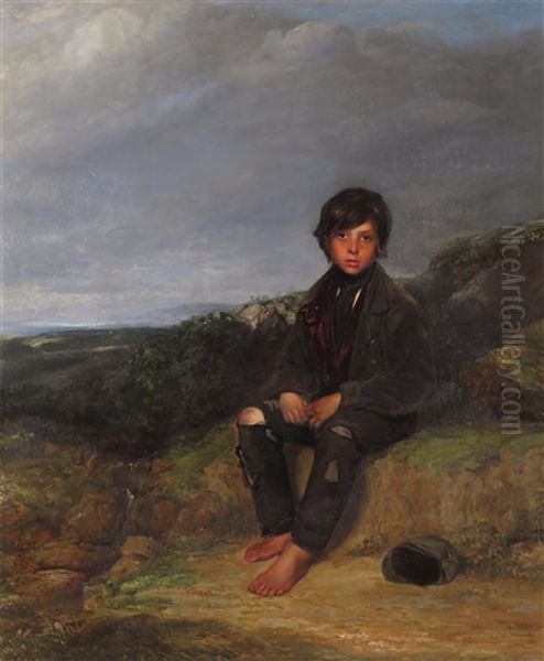 The Tinker Boy Oil Painting by Sir Francis Grant