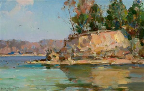 Marlboro Point On The Potomac (near Mouth Of Aquila Creek) by Walter Granville-Smith