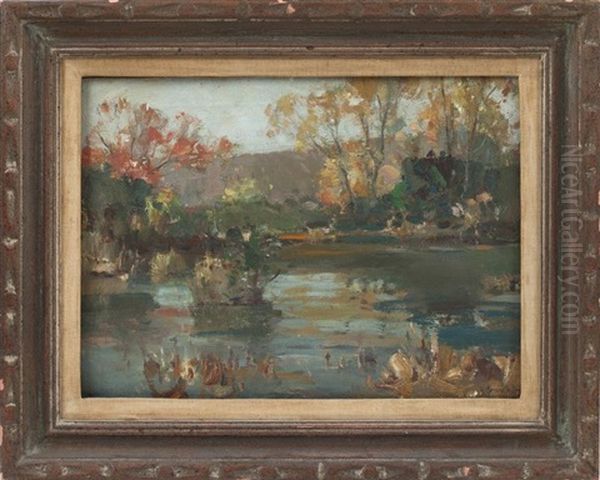 Landscape Oil Painting by Walter Granville-Smith