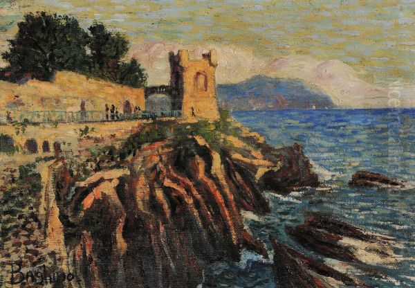 Nervi Oil Painting by Stefano Baghino