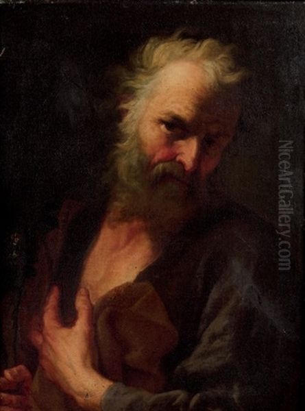 Saint Joseph Oil Painting by Nicola Grassi